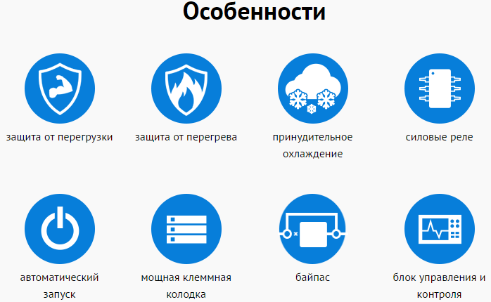 Особенности Особенности