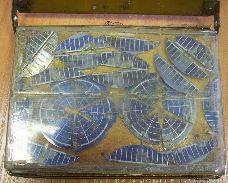 старая солнечная батарея