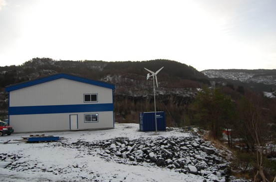 ветрогенератор в Норвегии