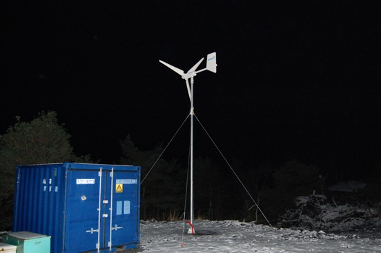 ветрогенератор в Норвегии