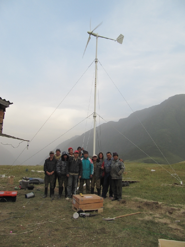 общее фото монтажников ветряка